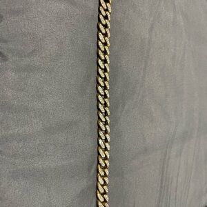 Gold and Silver Chain Necklace